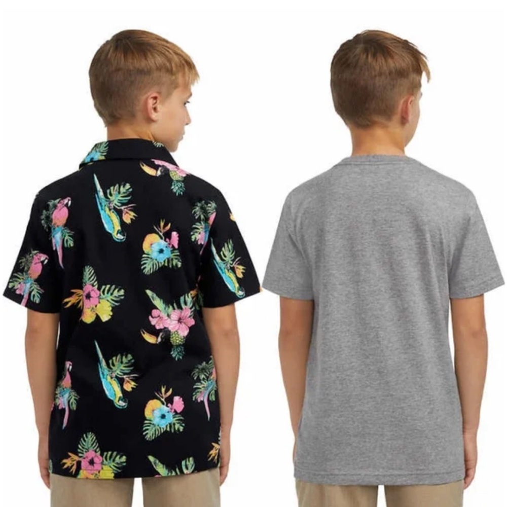NWT Boys Hurley 2 Piece Shirt Set - Picture 2 of 13